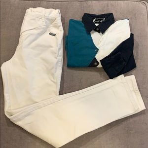 Vintage White Denim High Waist Country Western